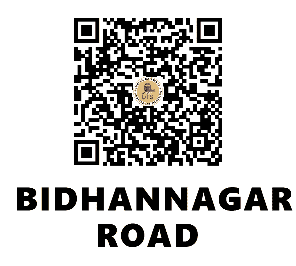 UTS QR Code for Bidhannagar Road - BNXR